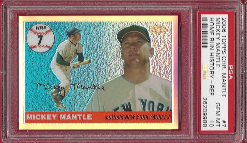 Mickey Mantle 2009 Topps Chrome #7