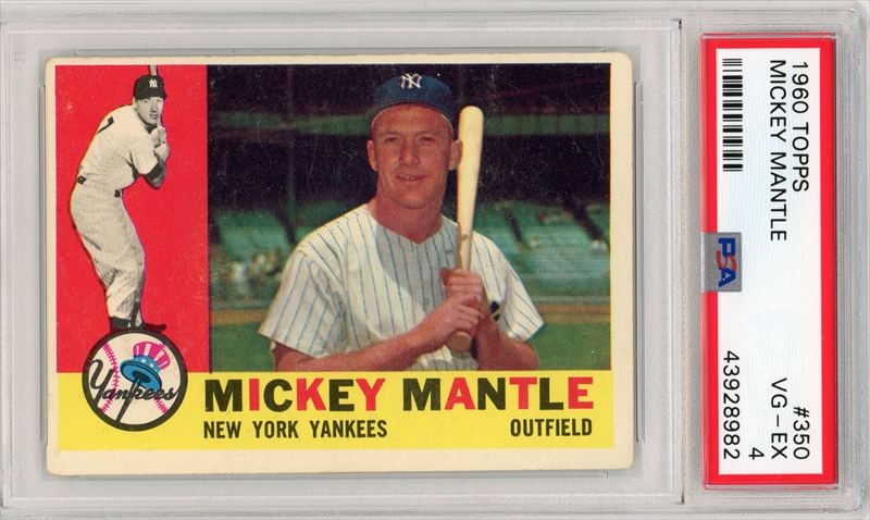 1988 Pacific Mickey Mantle #7 Baseball Card