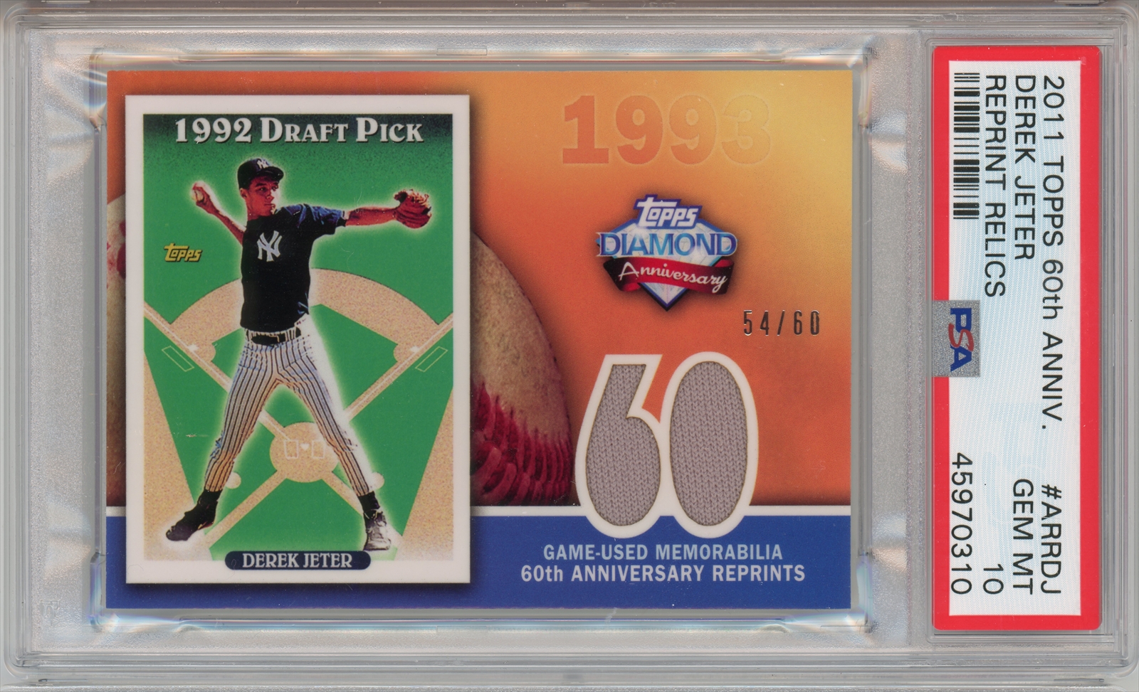 DELETE 127201 2014 Topps Update World Series MVP Patches WSPDJ Derek Jeter  2000 WS Patch