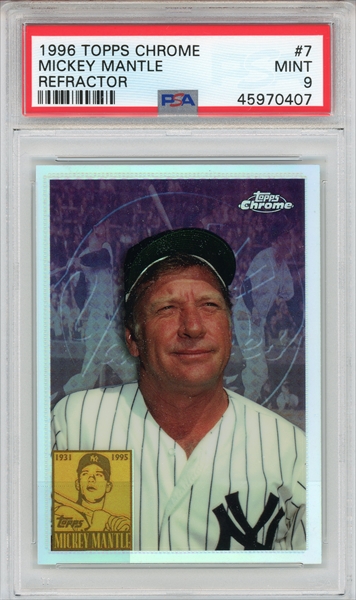 2021 Topps X Mickey Mantle Collection Orange Parallel #7 4/150 ~ MINT