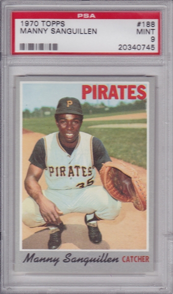 1970 Topps Manny Sanguillen