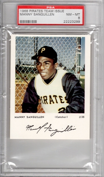 Manny Sanguillen Autographed Signed 1974 Topps Card - Autographs