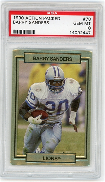 Football - Barry Sanders Basic & Collector Issues Set: Rick's 