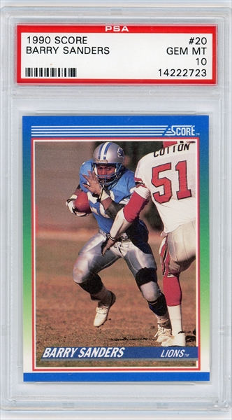 1996 Upper Deck Collector's Choice - [Base] #88 - Barry Sanders