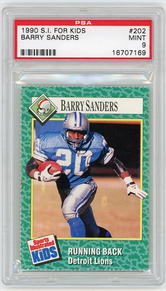 1996 Pacific Invincible Football Pro Bowl #PB-13 Barry Sanders at