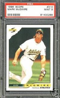 rare mark mcgwire baseball cards Mark McGwire 