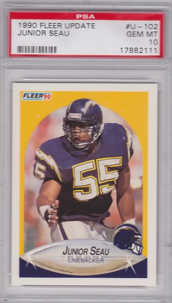 1994 Collectors Edge Junior Seau 170 