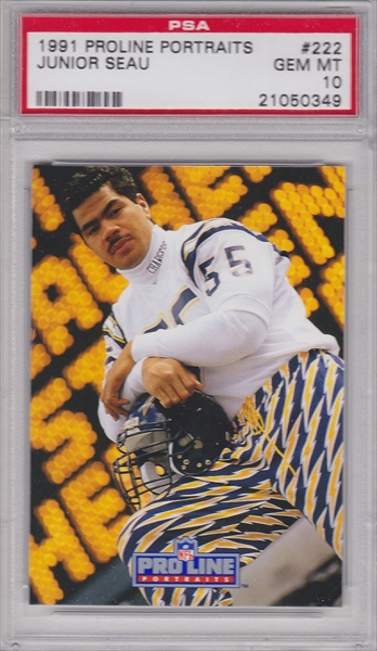 1992 Pro Line Profiles - [Base] #138 - Junior Seau