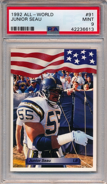 2002 Topps Stadium Club Pro Bowl Junior Seau jersey #D/1499 #HM-JS