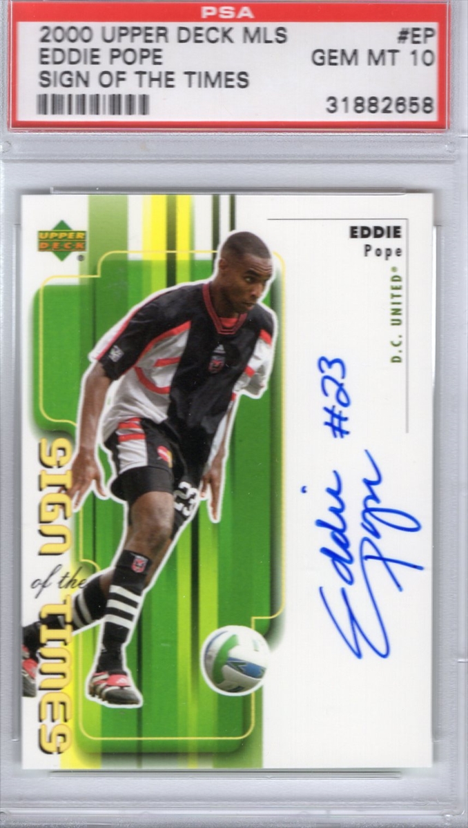 2000 Upper Deck MLS 2000 SIGN of the TIMES Alan Shearer アラン