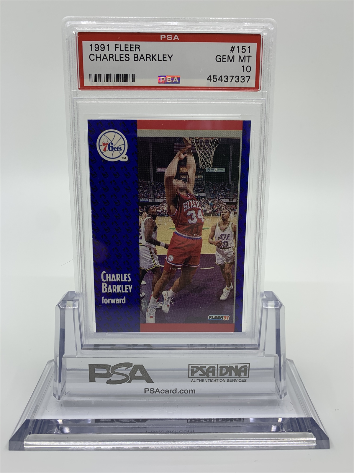 Basketball - Charles Barkley Basic Fleer Set: Jmj Collection Charles 