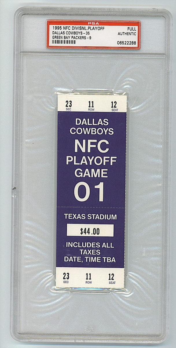 January 16, 1994 at Texas Stadium, NFC Divisional Playoff Game: Dallas 27,  Green Bay 17