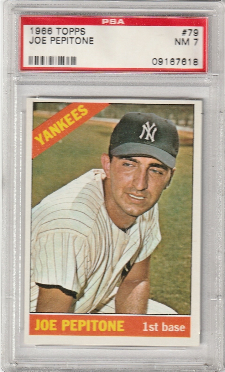 1966 Topps Baseball - # 469 1966 New York Yankees Rookie Stars - Bobby  Murcer, S