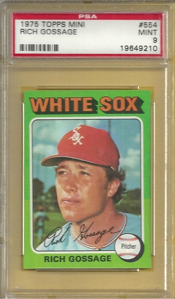 1976 VINTAGE Topps WHITE SOX 25 cards team set HOF Gossage, and 3