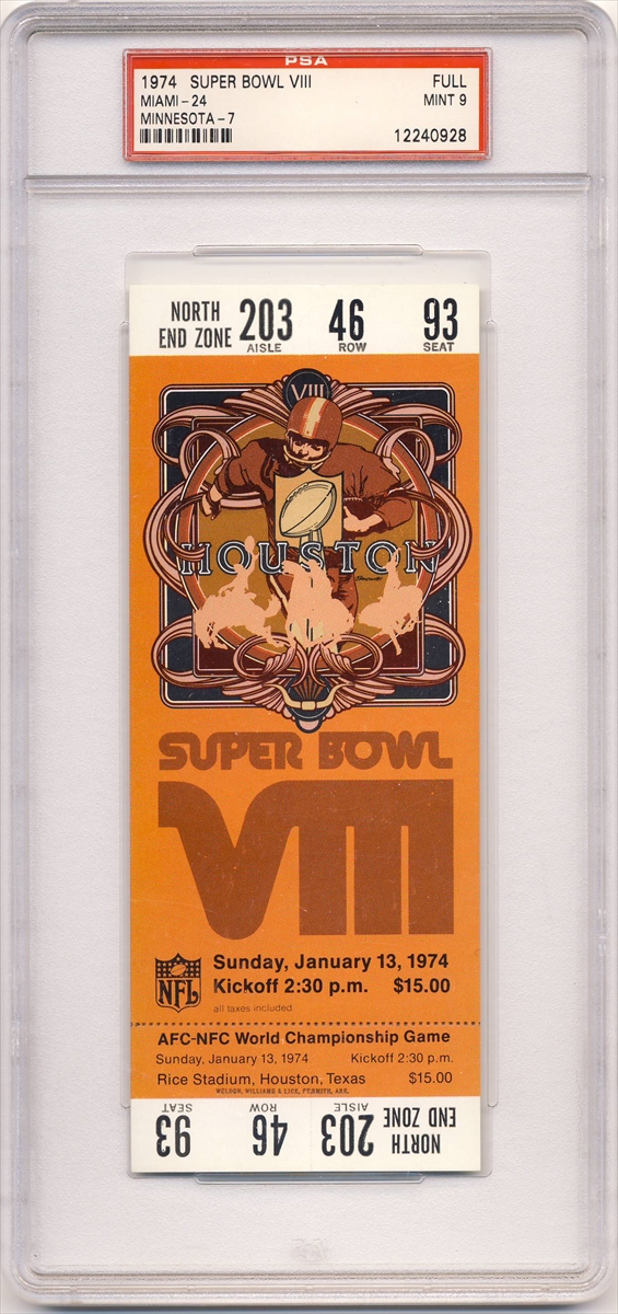 Tickets - Super Bowl Basic Set (1967-Present): GradedTickets Set Image  Gallery