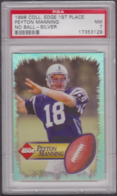 PSA Set Registry Showcase: Peyton Manning 1st Year Cards