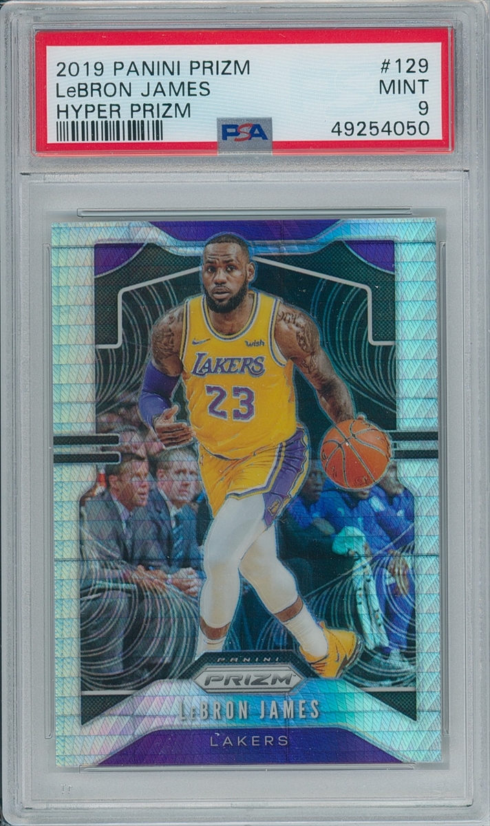 【希少】2019-20 Lebron James HYPER PRIZM LeBron James 2019-20 Prizm Sensational Swatches Jersey Patch
