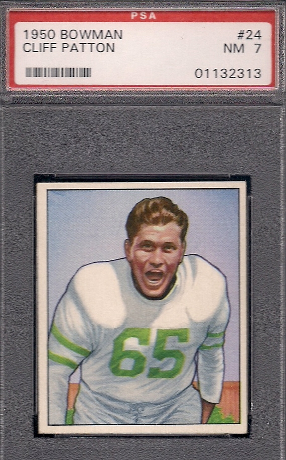  1950 Bowman # 133 Joe Muha Philadelphia Eagles