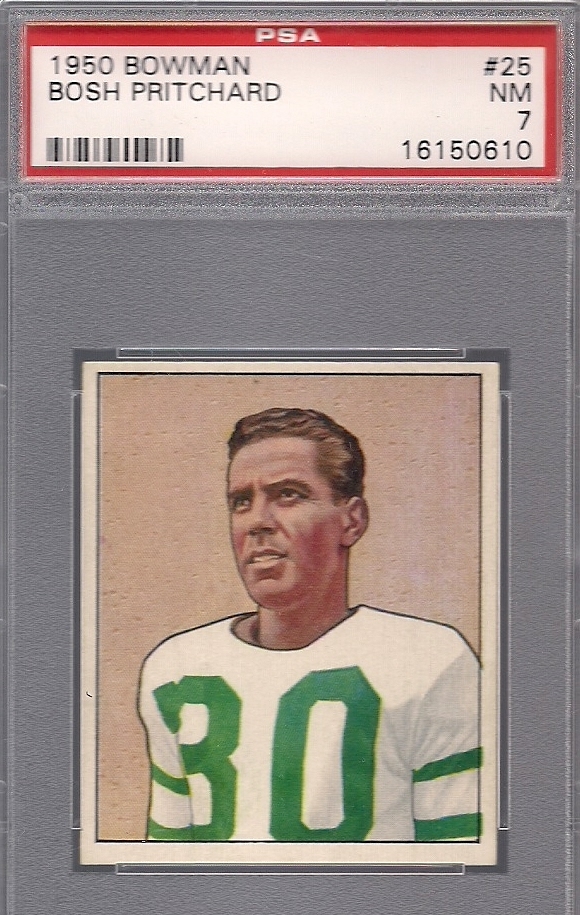  1950 Bowman # 133 Joe Muha Philadelphia Eagles