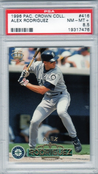 PACIHC CROWN E ALEX・RODRIGUEZ 1997 Pacific Crown Collection Prism Light Blue Alex
