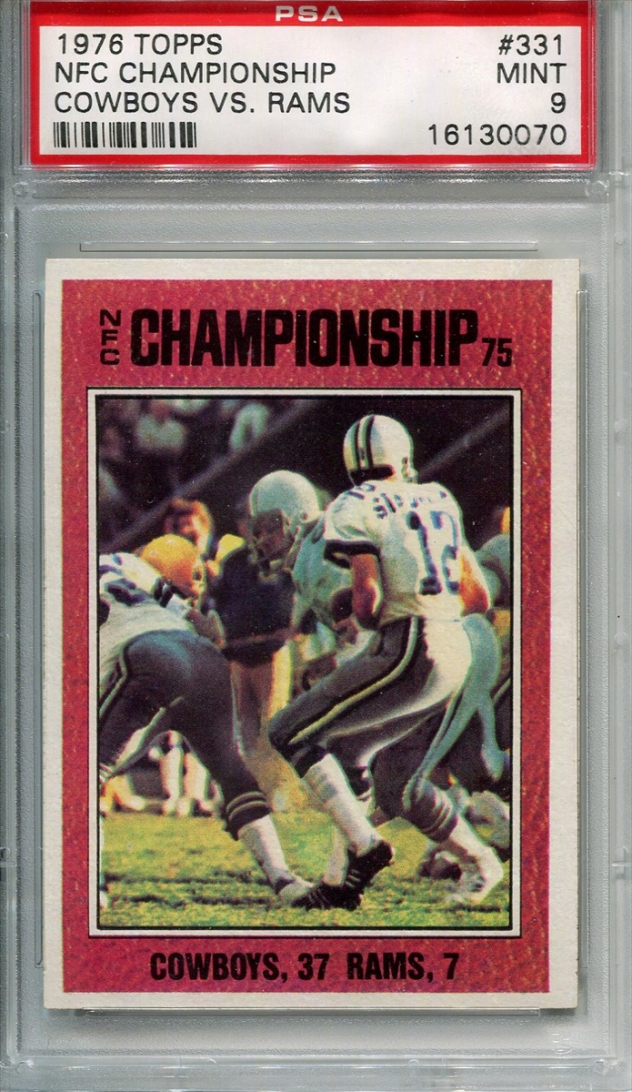 : 1976 Topps # 527 Blaine Nye Dallas Cowboys (Football