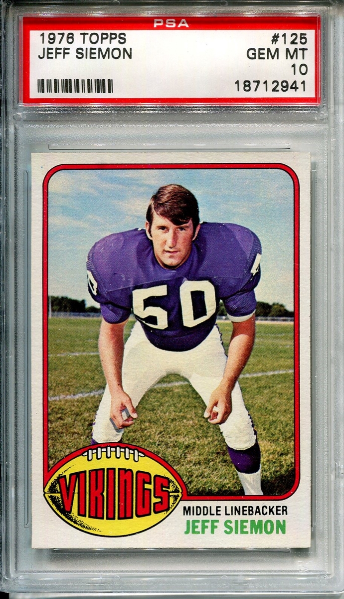 1977 Topps Jeff Wright . Minnesota Vikings #169