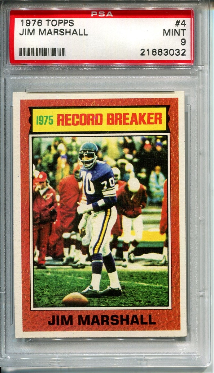 1976 Popsicle Football Card - Minnesota Vikings