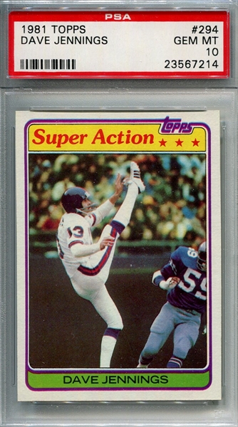 : 1981 Topps #74 Mike Friede NM-MT New York Giants Football :  Collectibles & Fine Art