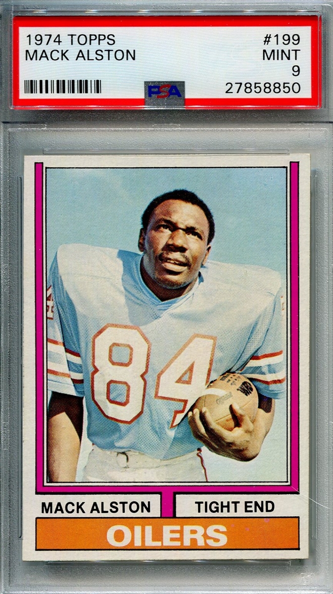 1984 Topps Houston Oilers Team Set