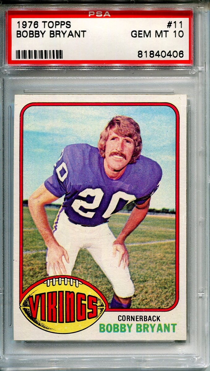 : 1974 Topps # 30 Bobby Bryant Minnesota Vikings (Football Card)  VG Vikings South Carolina : Collectibles & Fine Art