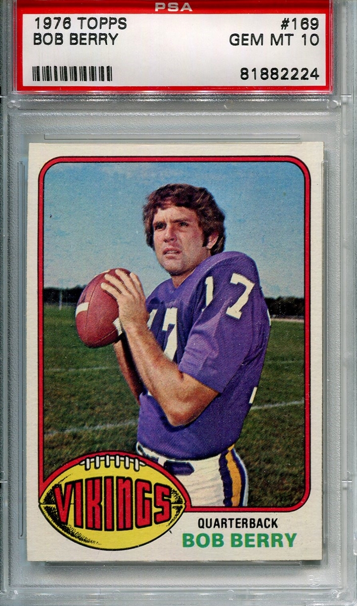 1976 BOB BERRY TOPPS #169 VIKINGS *9144 - OPC Baseball.com