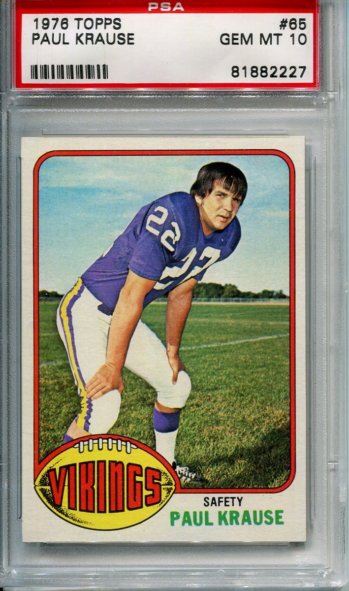 1977 Topps 1976 NFC Championship #527 - Minnesota Vikings, Los