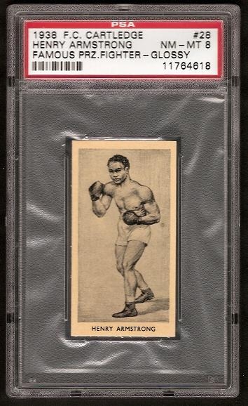 CARTLEDGE-FAMOUS PRIZE FIGHTERS BOXING-#47 SMALL MONTANA 