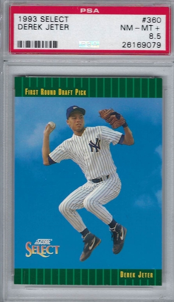 Mavin  1993 Topps Gold Derek Jeter Rookie Card 1992 Draft Pick