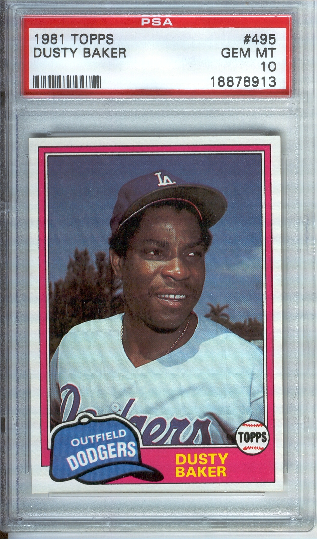 Baseball - 1981 Topps Los Angeles Dodgers: 10REB Set Image Gallery