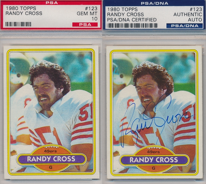 Football, 1980 Topps San Francisco 49ers Published Set: San Francisco 49ers  Red & Blue Collection