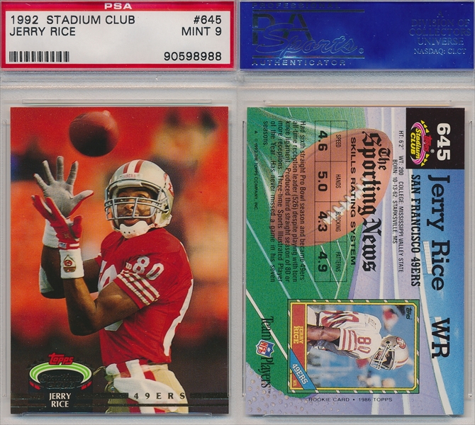 1992 49ers FBI Jerry Rice