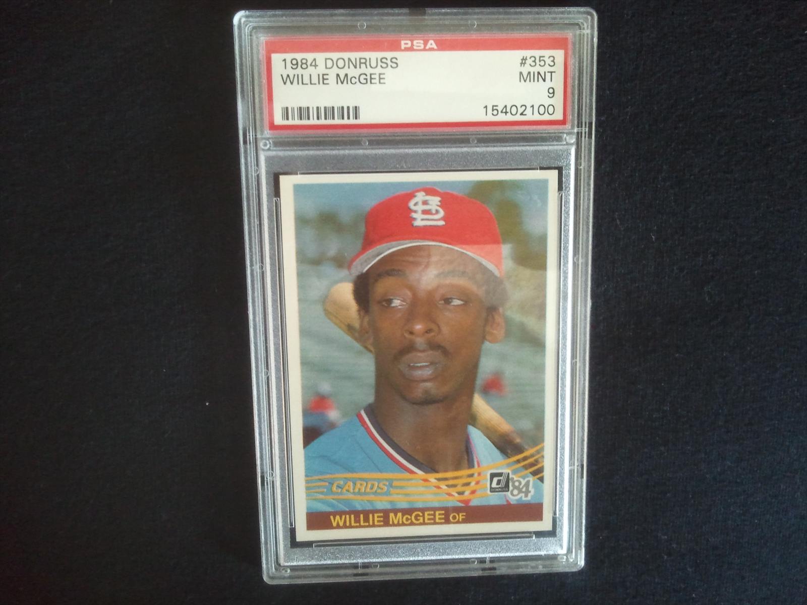 Willie McGee  PSA ProBatFacts℠