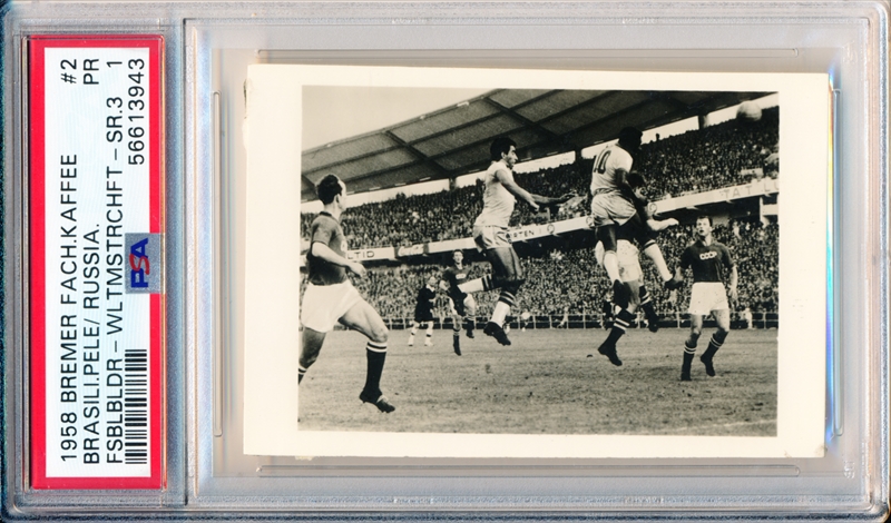 Pelé rookie 1958 World Champion Brasil remington matchbook football soccer  very