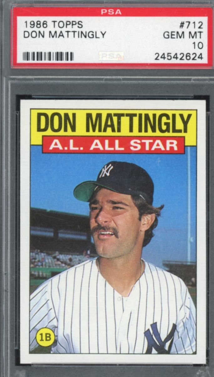 Players Showcase Image Gallery: Brian's Don Mattingly Cardds