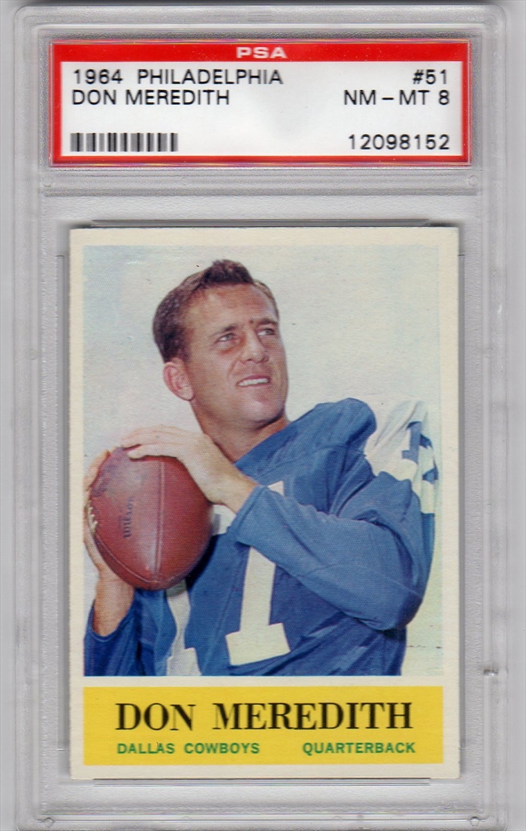 1963 Topps Don Meredith