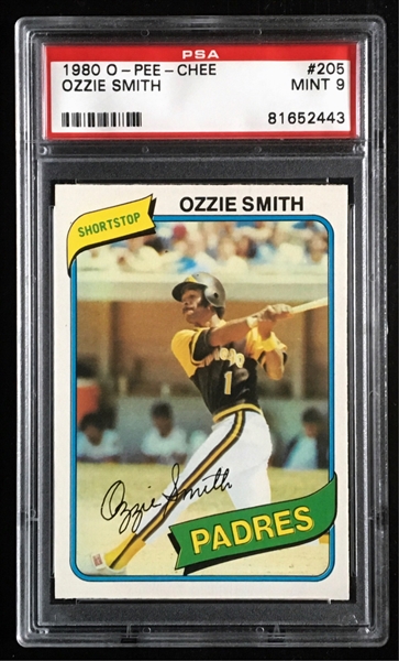 1980 Ozzie Smith Game Worn San Diego Padres Jersey. Baseball