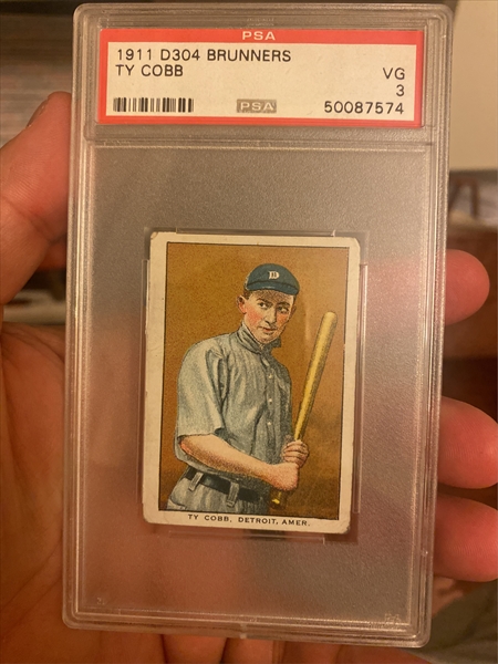 1911-14 General Baking Co. (D304) Ty Cobb (Brunners)