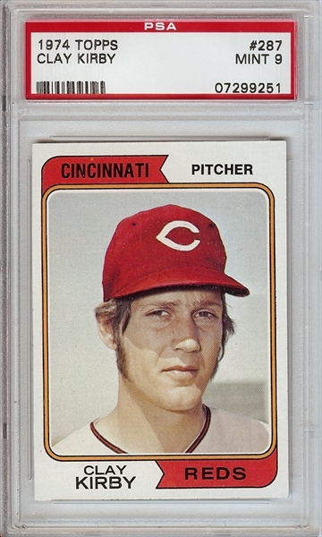  1974 Topps # 410 Pedro Borbon Cincinnati Reds