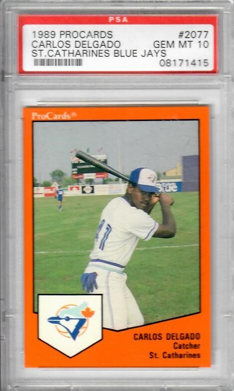 Carlos Delgado SP Upper Deck Jersey Card