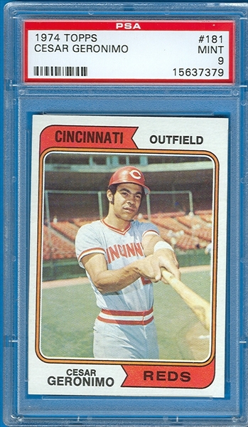 Baseball, 1974 Topps Cincinnati Reds Published Set: mcholke 1974 Topps  Cincinnati Reds