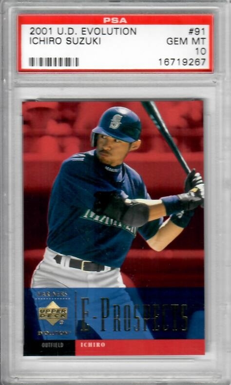 2001 upper deck rookie Ichiro psa10 pop4 www.sudouestprimeurs.fr