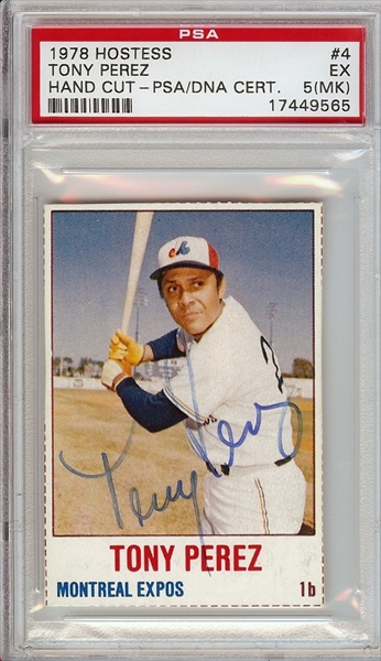 TONY PEREZ 1978 Topps 15 Baseball Card Montreal Expos 