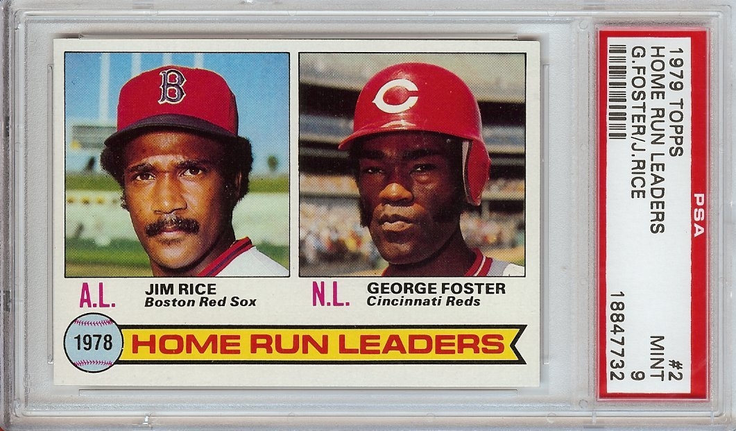 Cincinnati Reds George Foster 1979 Topps Vintage Baseball Card 