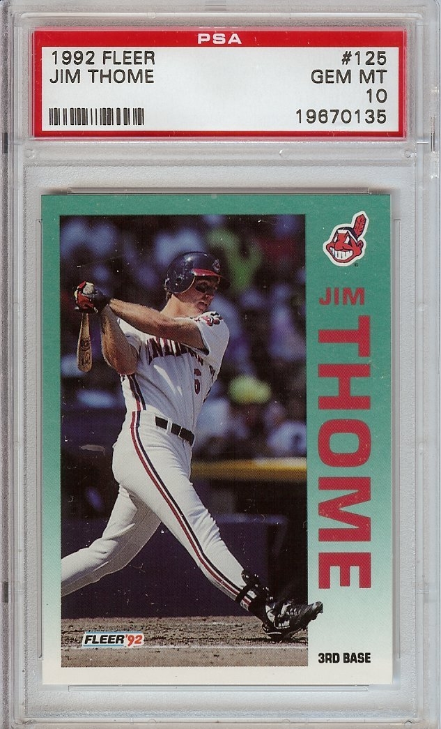 Baseball - Jim Thome Master Set: mcholke Jim Thome Master Set Set Image  Gallery